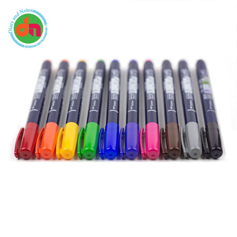 

Pulpen Brush Tombow Fudenosuke Brush Pen Hard Tip