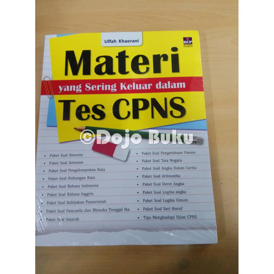 Materi Soal Yang Sering Keluar Dalam Tes Cpns Oleh Ulfa Khaerani Shopee Indonesia