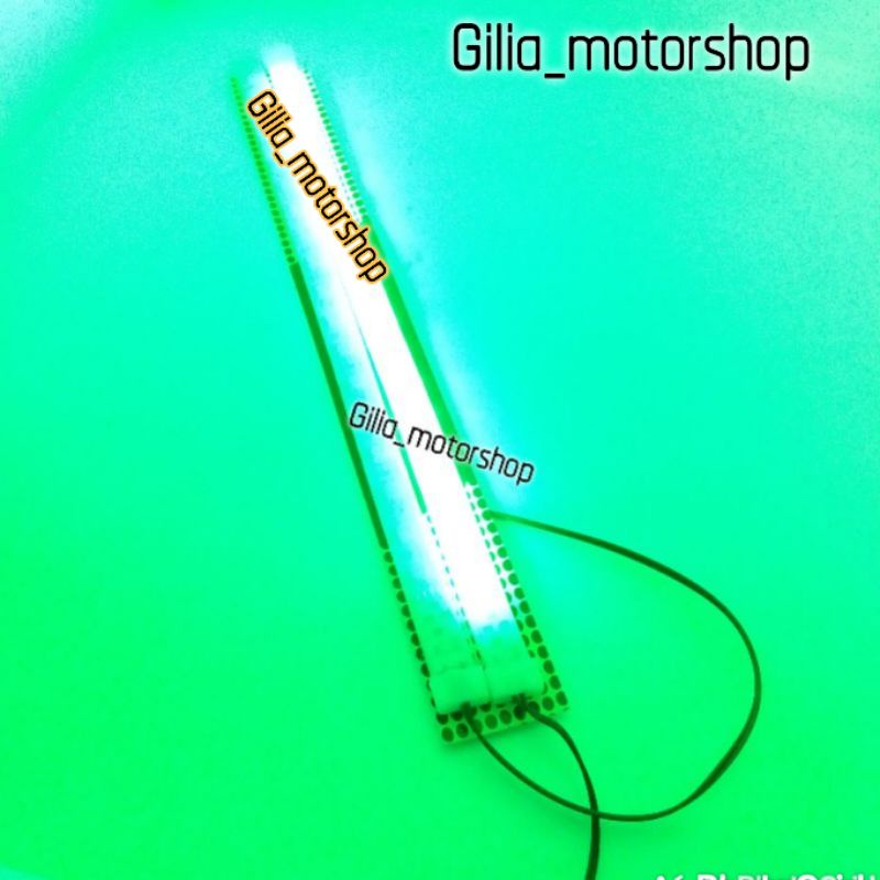 Lampu Kolong /Lampu Strip /lampu List LED 30 Cm Double Isi 2 Protaper Bening Tebal Universal Motor Mobil