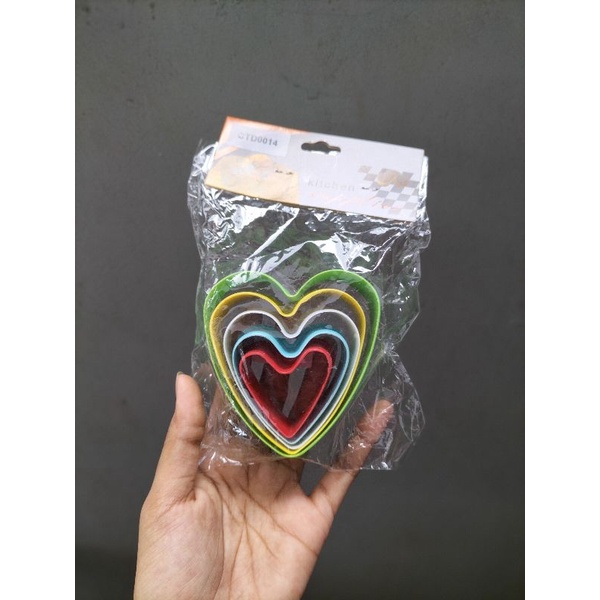 COOKIE CUTTER  SET WARNA/RING CUTTER