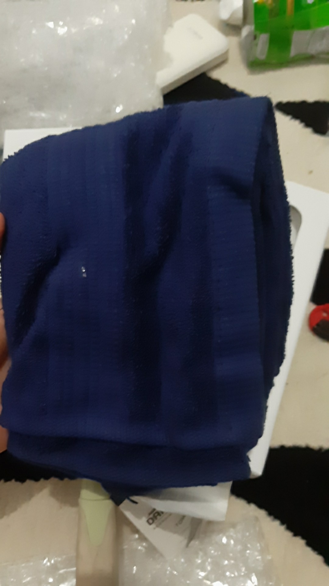 Jysk Handuk Towel Dansborg 34x80cm Navy Blue