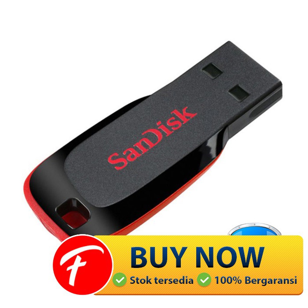 SanDisk Cruzer Blade USB Flash Drive 128GB (SDCZ50-128G)