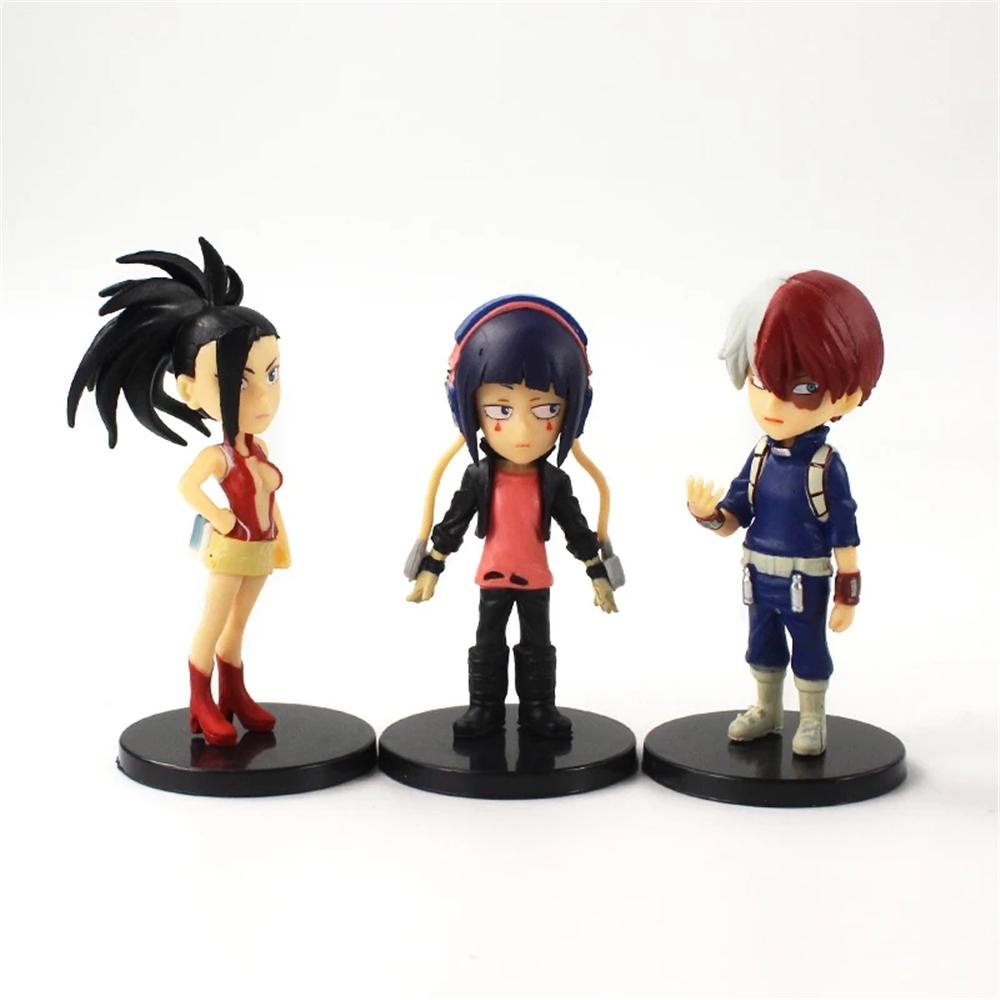 Figure Mainan Agustina Bahan PVC 9Pcs/Set Action Figure Gambar Age of Heroes Midoriya Izuku Model Anime