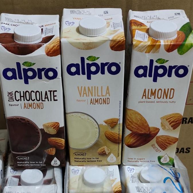 

BISA BAYAR DITEMPAT alpro almond milk 1lt - hazelnut
