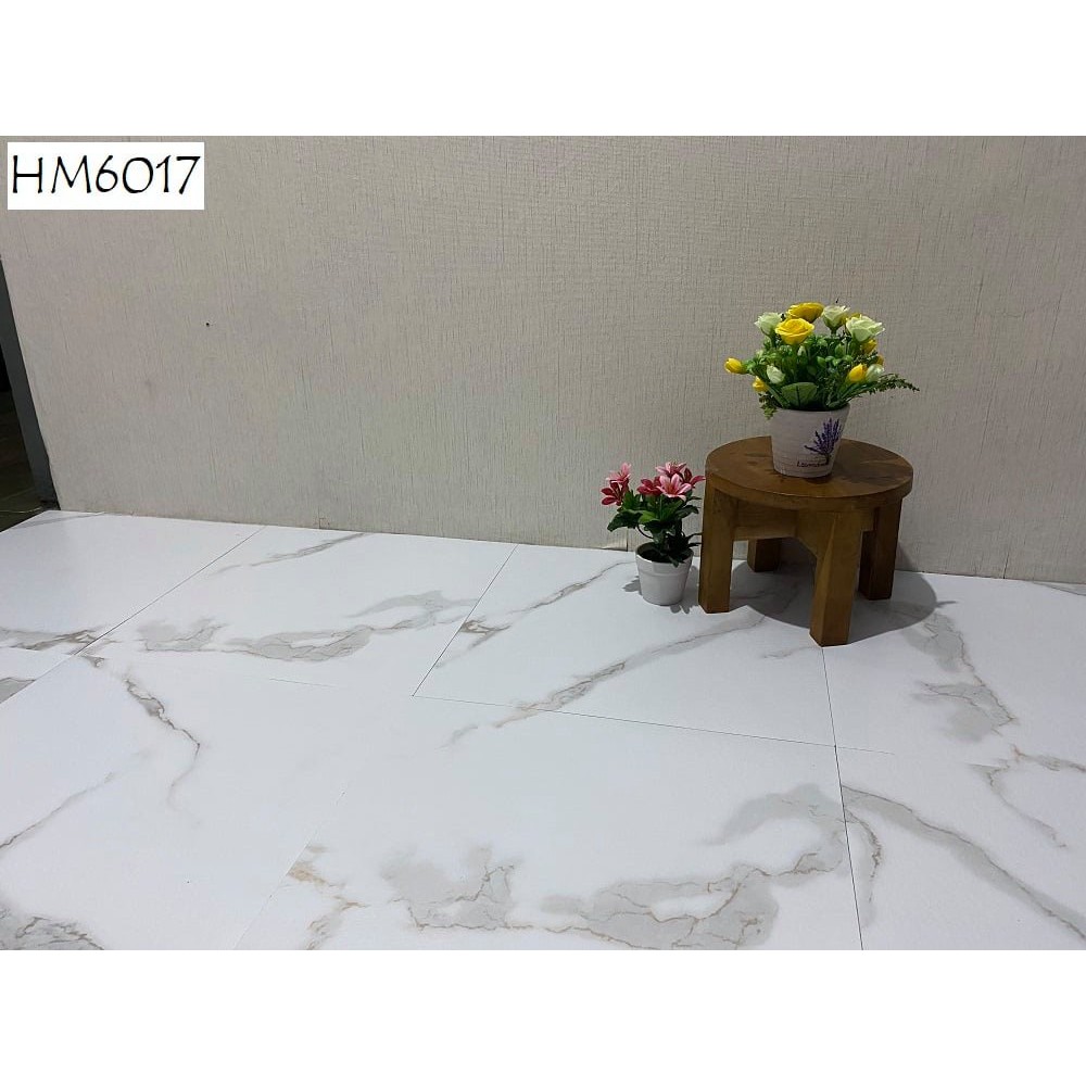 Marmer Lantai Sticker Keramik Vinyl Flooring 45,7cm x 45,7cm x 2mm