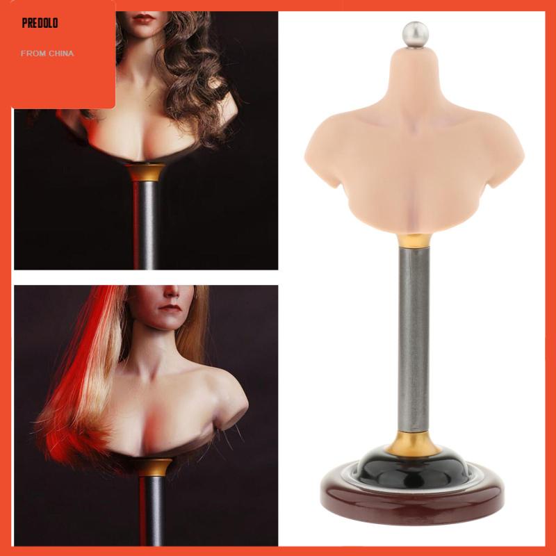 [In Stock] 1/6 Male Female Bust Stand Half Bust Base Stand Platform PVC Model for Wigs