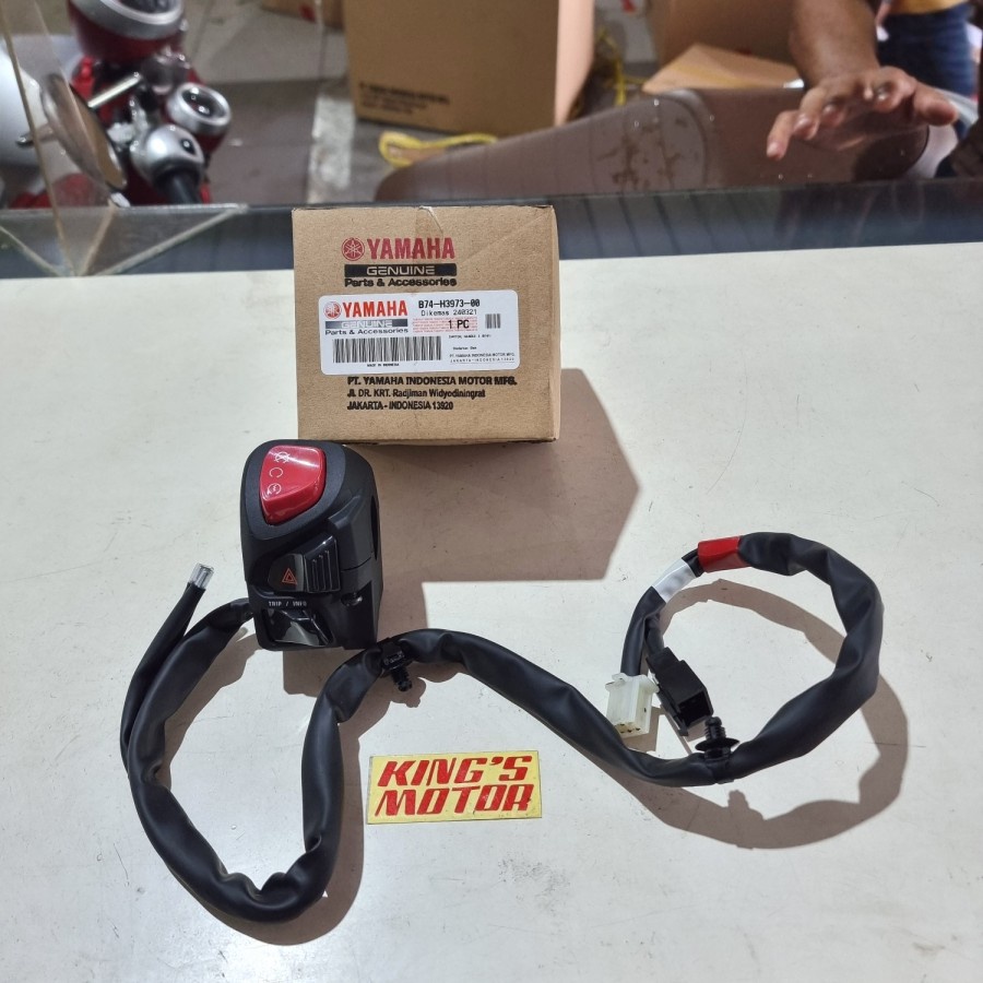 SAKLAR KANAN, STATER, STARTER, HAZZARD XMAX, X-MAX 250 (B74 H3973)