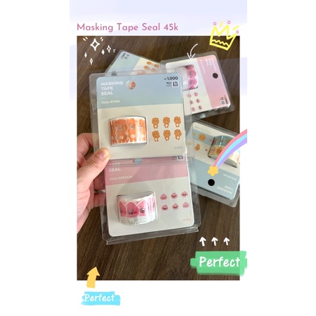 

Kakao Friends Masking Tape Seal