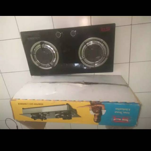 Kompor gas tanam 2 tungku