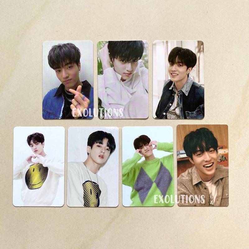 Treasure Haruto Official Photocard PC (ready stock) album chapter one three treasure effect ktown4u