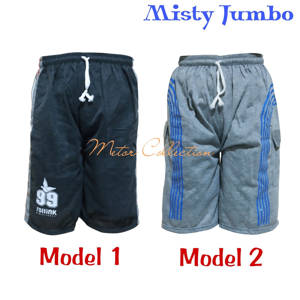 Celana kolor pendek pria Celana misty Jumbo celana kolor harga grosir kolor pria harian kolor santai