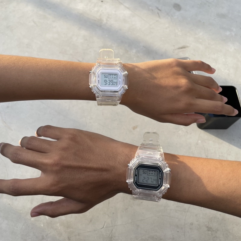 [ BELI 1 GRATIS 1 ] Jam Tangan Digital Yin-Yang Couple Gen Z Unisex