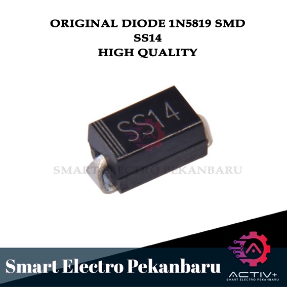 ORIGINAL DIODA SS14 1N5819 IN5819 1A 40V SMD Schottky Diode Dioda 5819 SS 14 DO-214AC