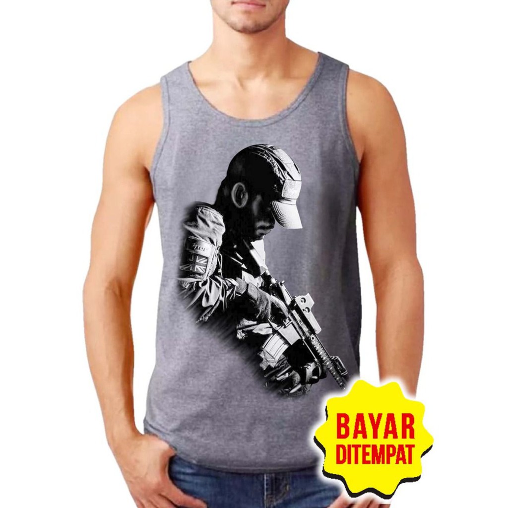 SINGLET LEKBONG PRIA (SNIPER) / SINGLET LEKBONG GYM /LEKBONG / SINGLET/KAOS DALAM PRIA/KUTANG