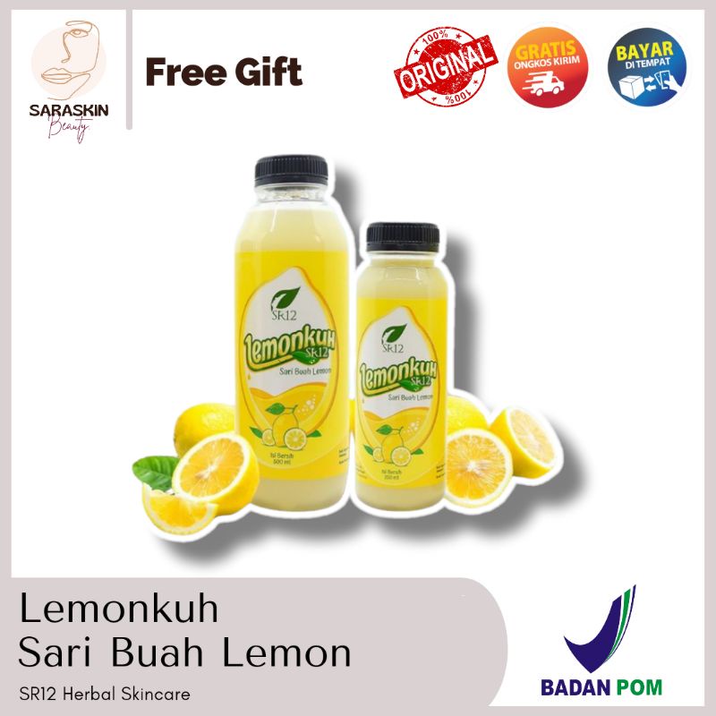 

SR12 HERBAL - LEMONKUH SARI BUAH LEMON 250ML DAN 500ML