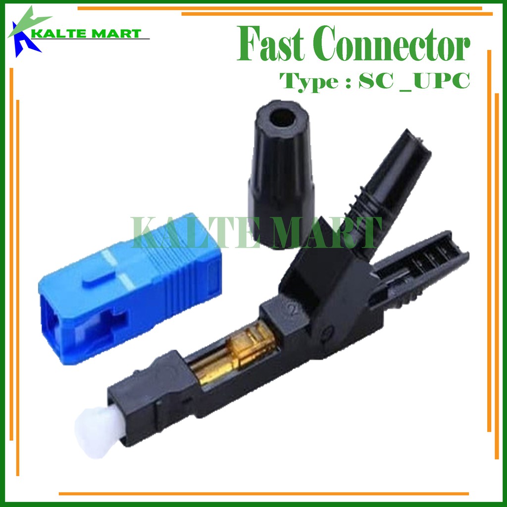 Fast Connector SC/UPC Fiber Optic / Konektor SC/UPC