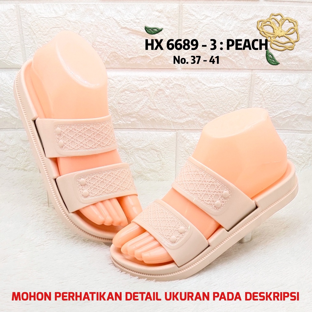 ✨ COD ✔️ SANDAL WANITA BALANCE 6689 3 SANDAL WEDGES BAN 2 MOTIF ANYAM GARIS LIST MENGKILAT TEBAL NYAMAN AWET SOL ANTI SLIP