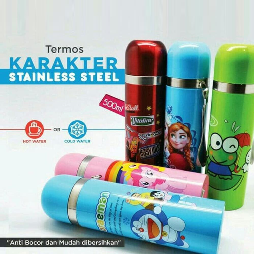 Termos Karakter Stainless - Thermos Facuum Flask - Tempat