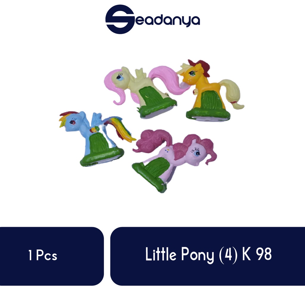 

Little Pony (4) K 98/Little Pony/Mainan Little Pony/Mainan Anak-anak/Hiasan Kue Tart/Hiasan Cake/Hiasan Kue Ulang Tahun/Hiasan Tart Ulang Tahun
