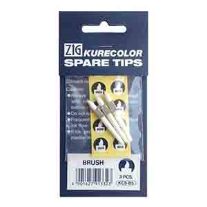 

Zig spare tips brush kuas lukis set KCS B5 isi 3