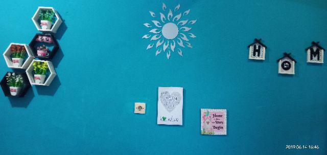 Hiasan Dinding Poster Kayu Al-166