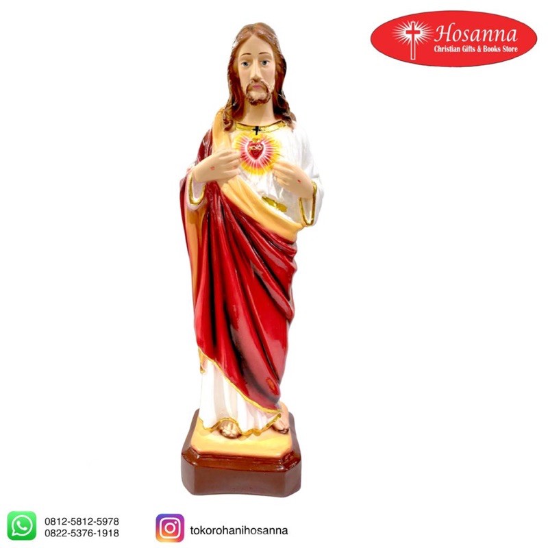 Patung Hati kudus Yesus 40cm
