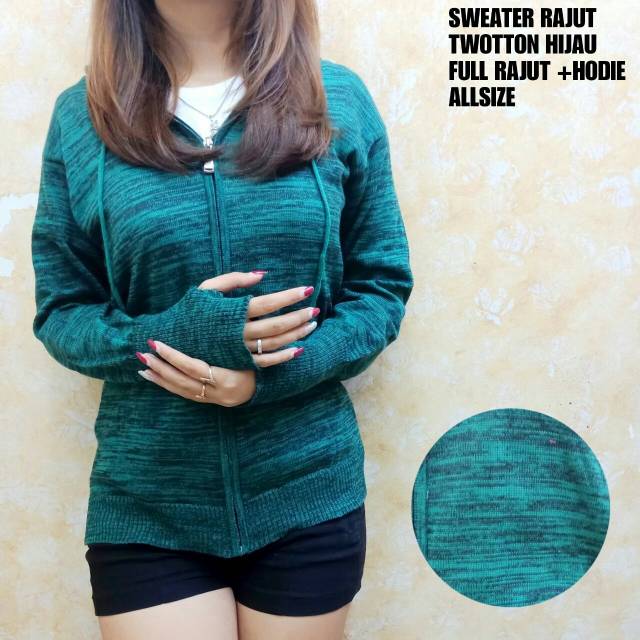 SWEATER RAJUT TWOTON ALLSIZE UNISEX XL