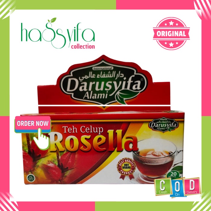 

TEH-DAUN- TEH CELUP BUNGA ROSELLA DARUSYIFA -DAUN-TEH.
