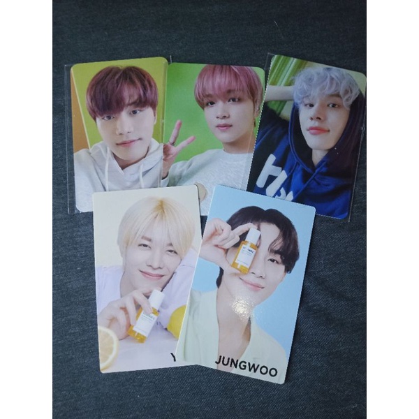 [READY]SHARING NCT127 SLOWACID X TEDDY ISLAND LIMITED PHOTOCARD NATURE JUNGWOO  HAECHAN YUTA TAEIL