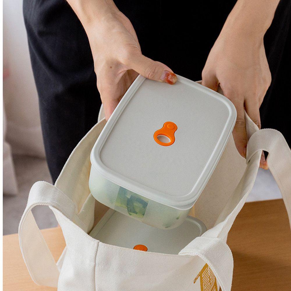 Preva Food Container Portable Dengan Nampan Stackable Toples Kulkas
