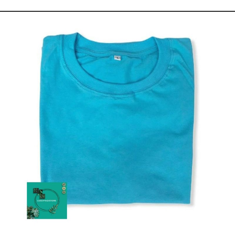 kaos polos biru muda / kaos polos biru / kaos polos biru murah / kaos polos murah / kaos polos