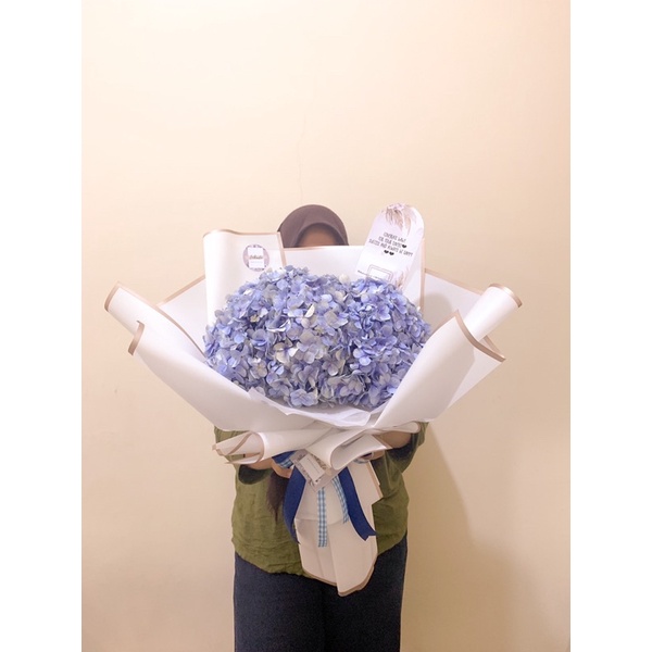 HYDRANGEA BOUQUET - MEDIUM (FRESH/ASLI)