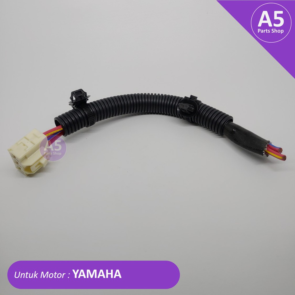 Kabel soket Socket spull ACG SMG pin 3 Yamaha Aerox 155 vva New Nmax Lexi Freego