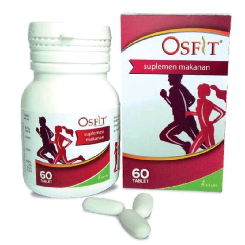 Osfit Vitamin Tulang isi 60 Kalsium Magnesium Zinc D3