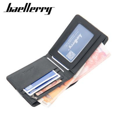 BAELLERRY D1872 Dompet Pria Bahan Kulit PU Leather Premium WATCHKITE WKOS