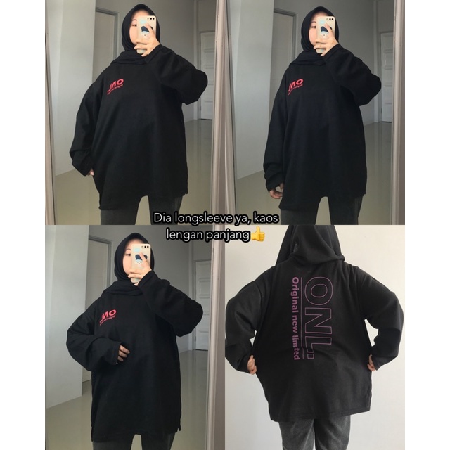 PART I SWEATER OVERSIZE/ CREWNECK THRIFT / PART 2 / SWEATER THRIFT / SWEATER OVERSIZE LENGAN BALON-Ld128 P70 longsleeve
