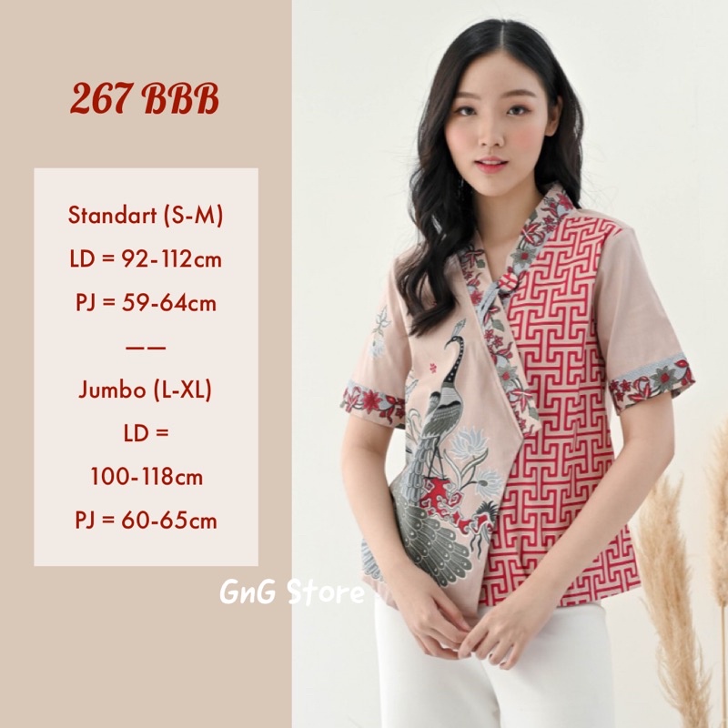 Couple Batik BBB /Seragam Batik Modern /Imlek Collection-267 BBB