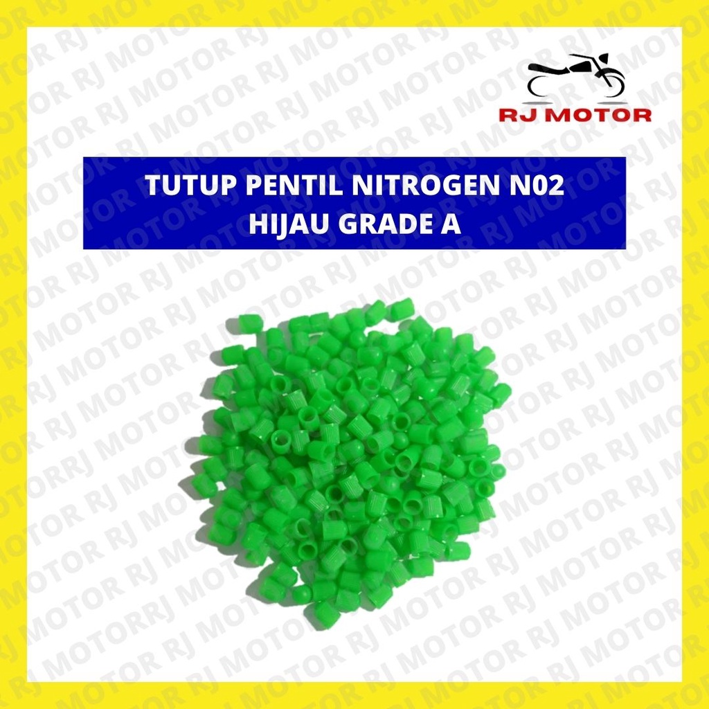 TUTUP PENTIL NITROGEN N02 HIJAU IJO GRADE A KUALITAS BAGUS