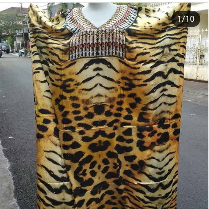 SALE  Kaftan Jumbo India Satin Silk 51 B00094