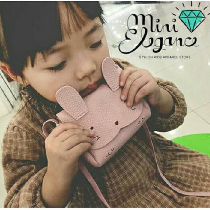Dijual BUNNY Korean Sling bag - tas selempang korea bayi anak LUCU Berkualitas