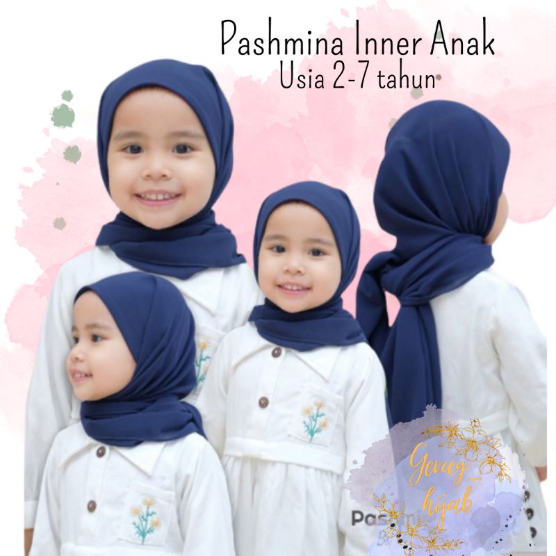 PASHMINA INNER ANAK / JILBAB ANAK / HIJAB ANAK / PASTAN ANAK / PASMINA INSTAN ANAK / PASHMINA INSTAN ANAK / PASHTAN ANAK