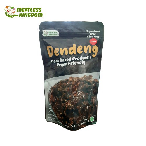 Dendeng Daging Vegan Vegetarian Friendly Ready to Eat Pedas 150 gram