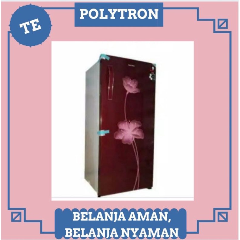 KULKAS POLYTRON PRX 180 R 1 PINTU