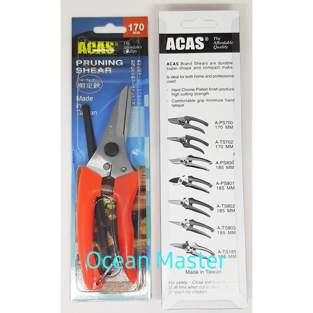 Pruning Shear "ACAS" TS-702 / Gunting Seng