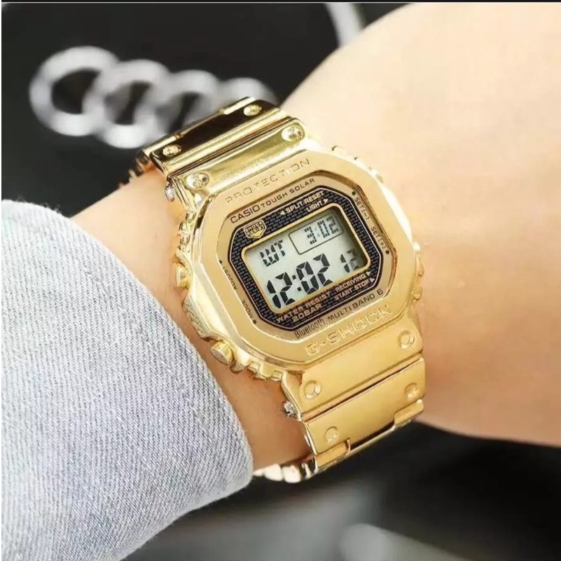 Promo Jam Casio G-Shock GMW-B5000 Full Gold