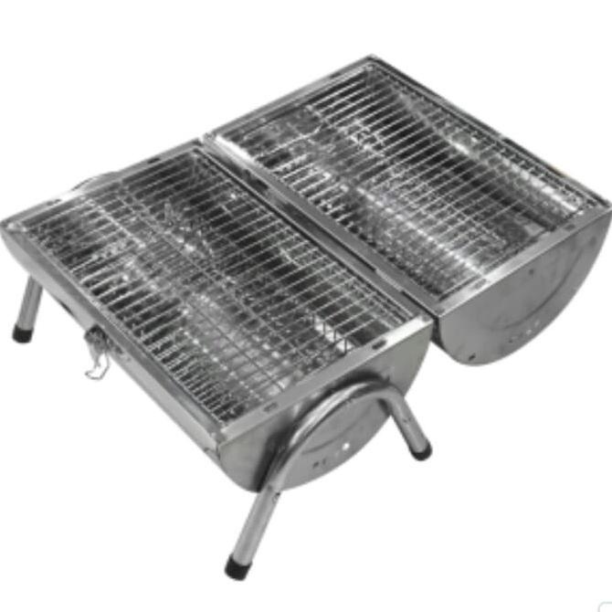 #####] Panggangan Portable Stainless Steel Grill panggang Bakar Sate Barbeque