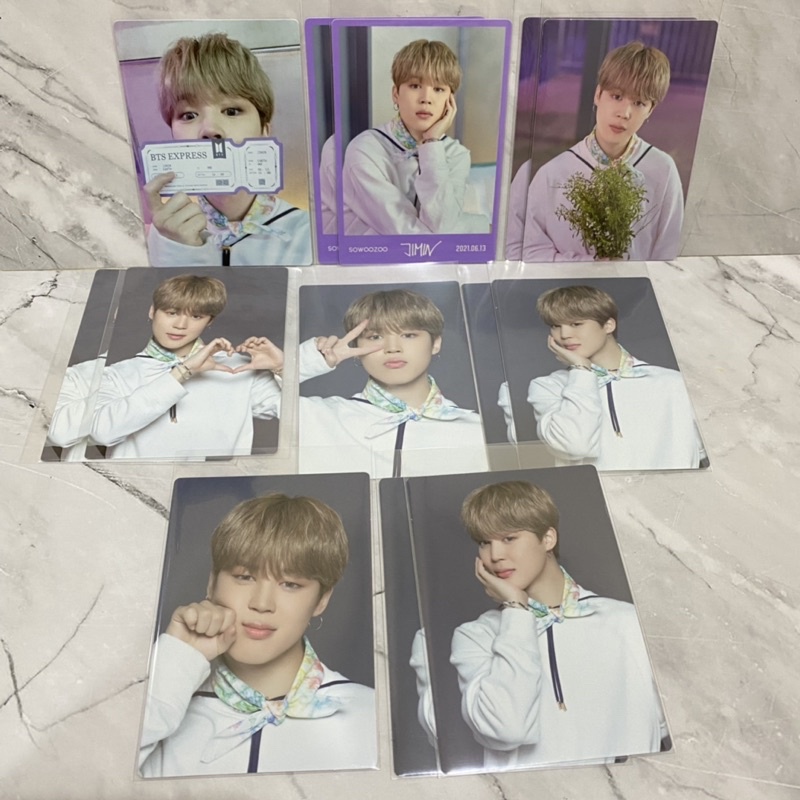 BTS sowoozoo swz mpc mini photocard pc official jimin park ji min