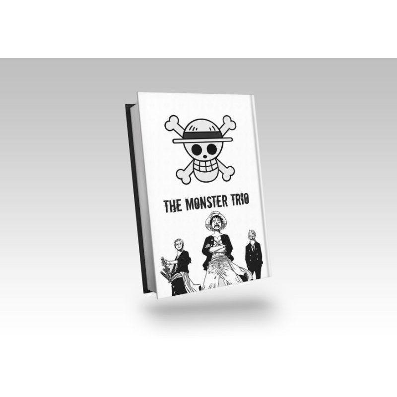 

Notebook Custom! One Piece Special Edition The Monster Trio!!!