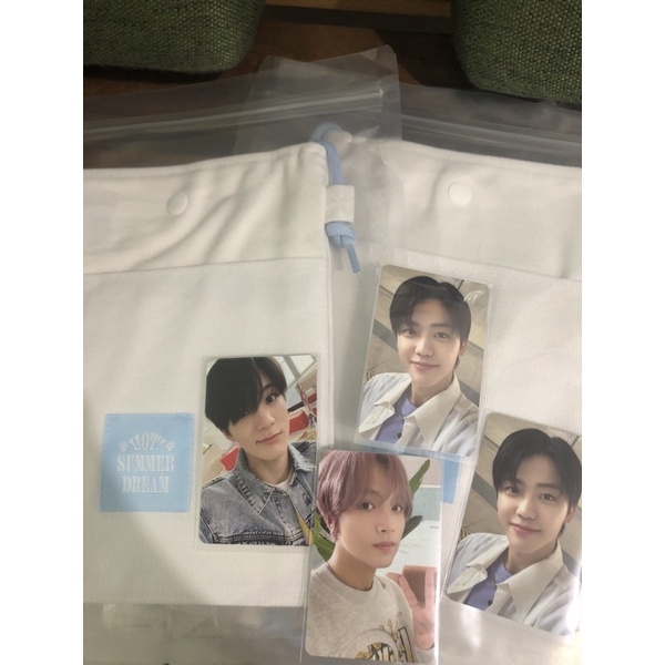 PC PHOTOCARD MERCHANDISE NCT DREAM HOT SUMMER DREAM MINI BAG PHOTOCARD SET JAEMIN JENO HAECHAN