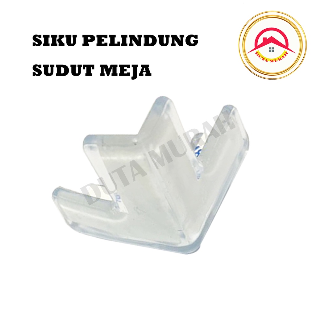 Pelindung Siku Meja SMILE Pengaman Sudut Silikon Transparan silicone persegi karet 3M persegi / Pelindung Sudut/ Siku Meja/PELINDUNG PENGAMAN SUDUT SIKU MEJA TRANSPARAN